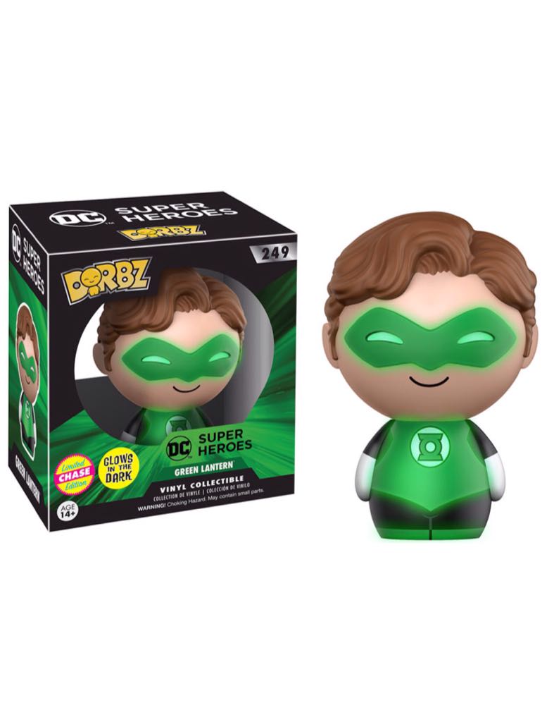 Green Lantern: Hal Jordan (Glow in the Dark) (Chase) - DC Universe vinyl figure collectible - Main Image 2