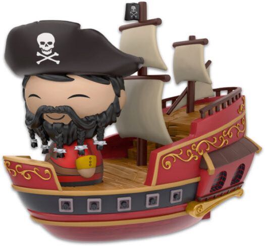 Wicked Wench Captain with Pirate Ship  - Pirates of the Caribbean vinyl figure collectible - Main Image 2