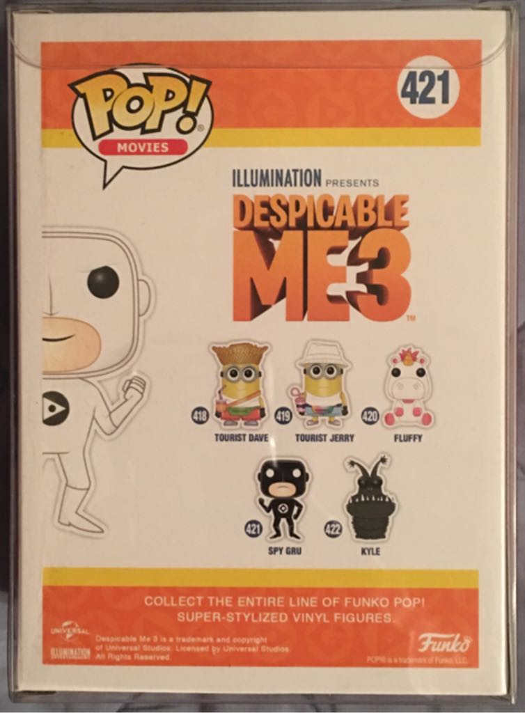 Spy Dru - Despicable Me vinyl figure collectible [Barcode 889698202732] - Main Image 2