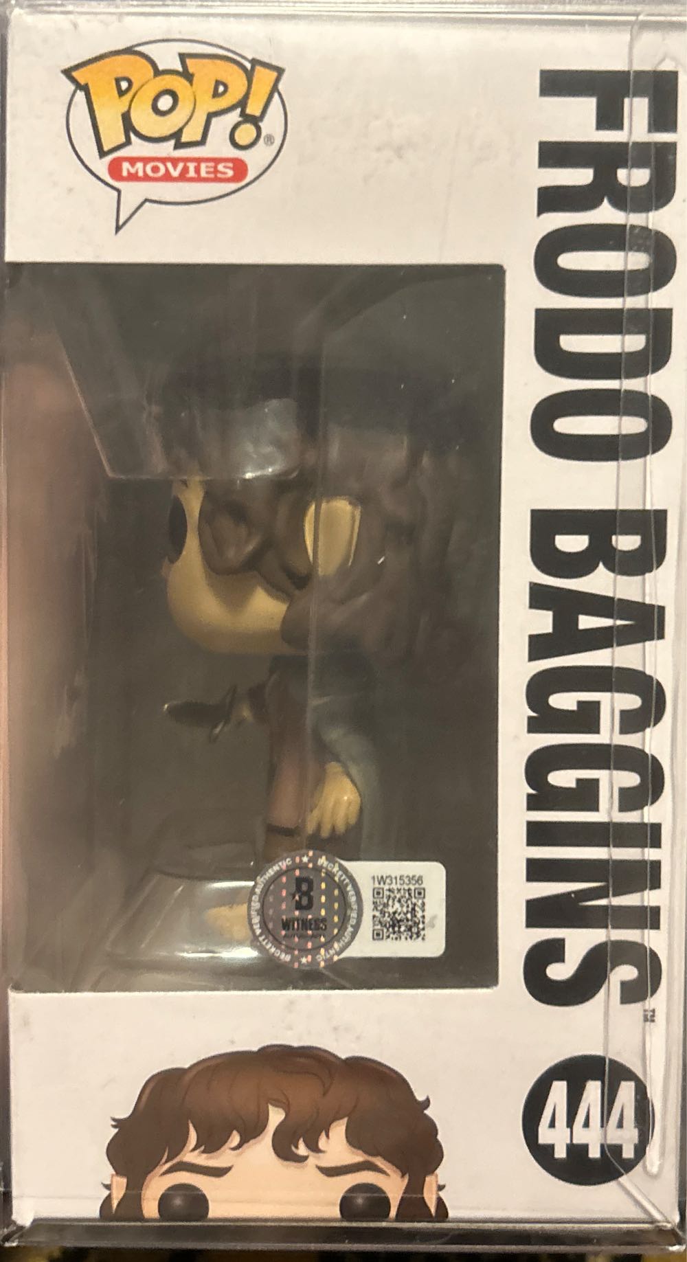 Pop Movies #444 Frodo Baggins Auto - The Lord of the Rings vinyl figure collectible - Main Image 3