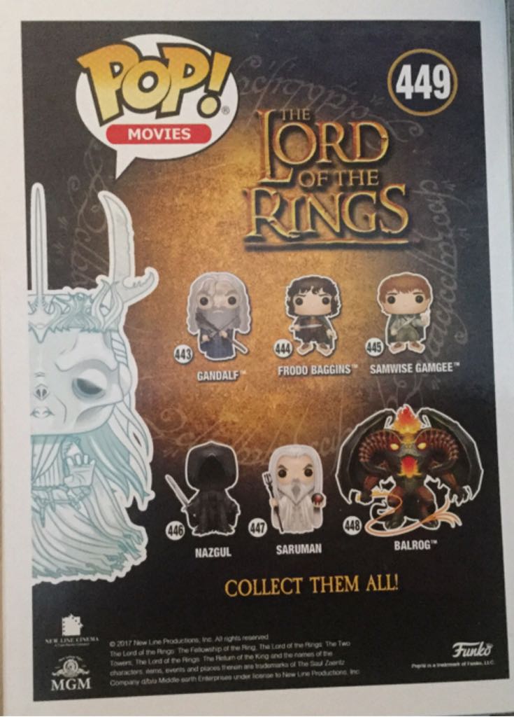 Pop Movies #449 Twilight Ringwraith - The Lord of the Rings vinyl figure collectible - Main Image 2