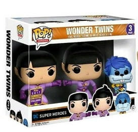 Wonder Twins & Gleek - DC: Superheroes vinyl figure collectible - Main Image 2
