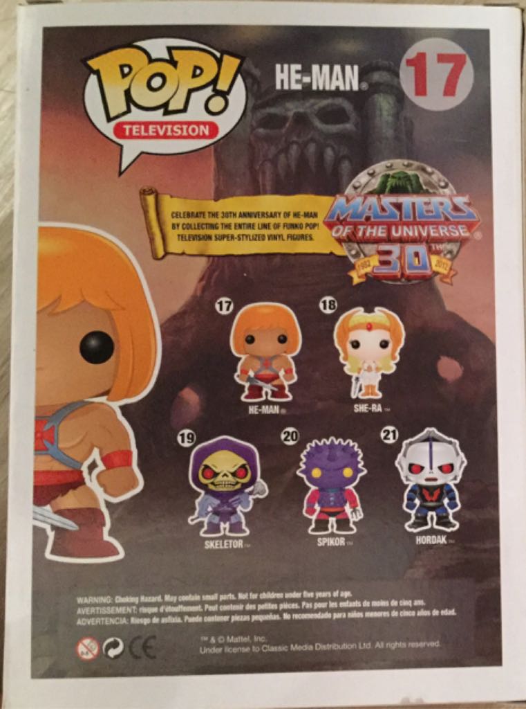 He-Man  - Masters of the Universe vinyl figure collectible - Main Image 2