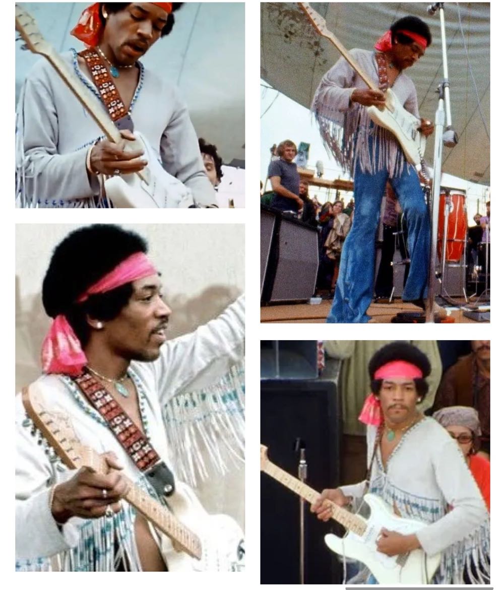 Jimi Hendrix (Woodstock) - Musicians vinyl figure collectible [Barcode 889698143523] - Main Image 4