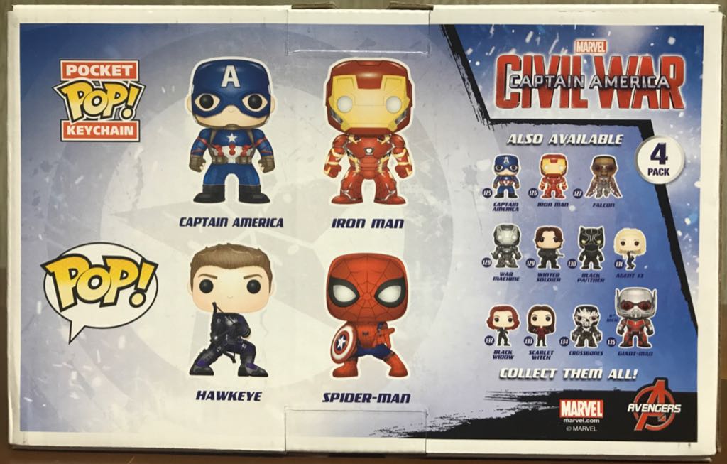 Captain America / Iron Man  vinyl figure collectible - Main Image 2