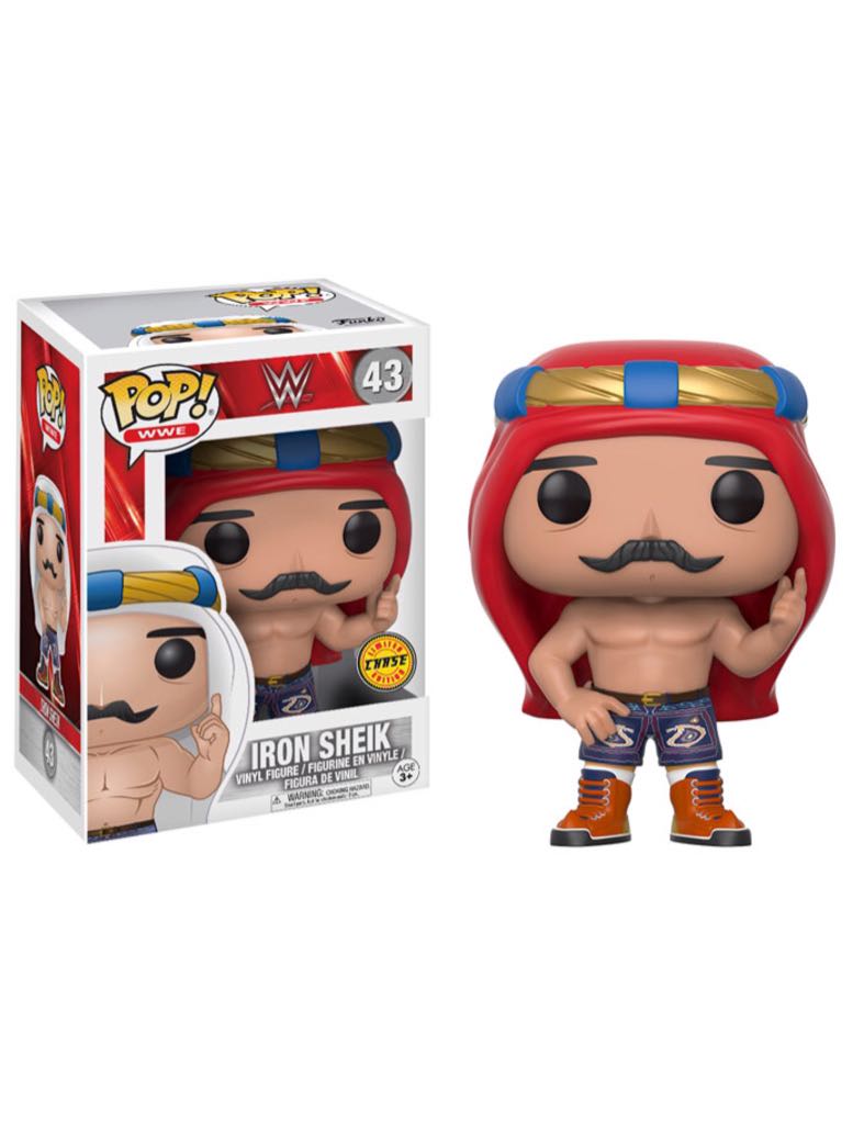 Iron Sheik (Chase) - WWE vinyl figure collectible [Barcode 889698142564] - Main Image 2
