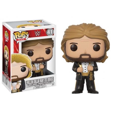 ”Million Dollar Man” Ted Dibiase - WWE vinyl figure collectible [Barcode 889698142540] - Main Image 3