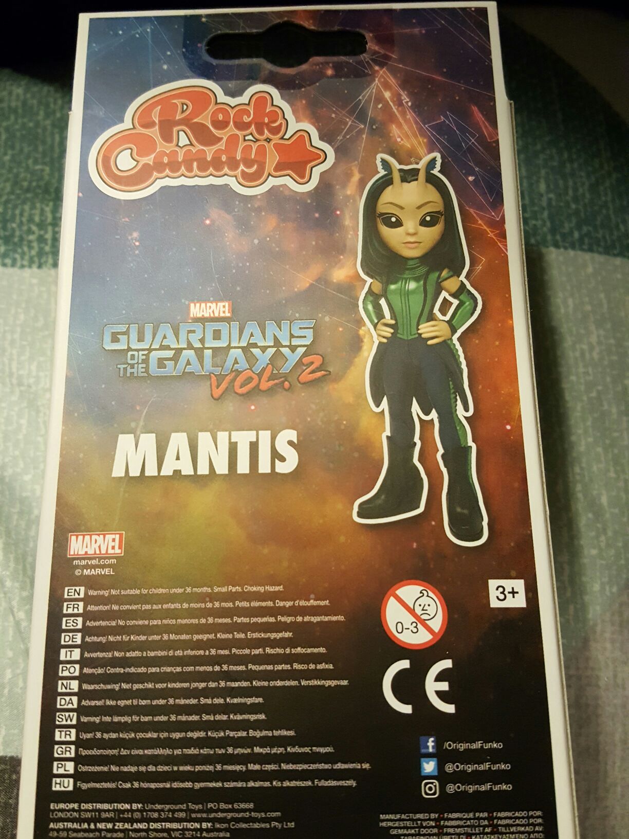 Mantis - Marvel Universe vinyl figure collectible [Barcode 889698200684] - Main Image 2