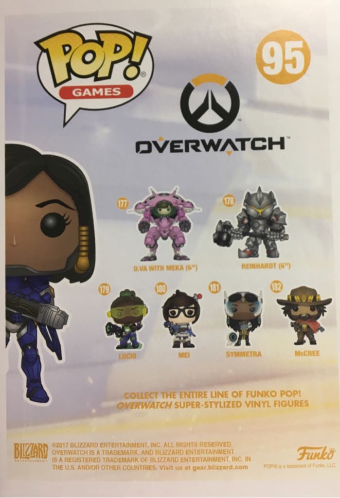 Pharah (Titanium) - Overwatch vinyl figure collectible [Barcode 889698140751] - Main Image 2