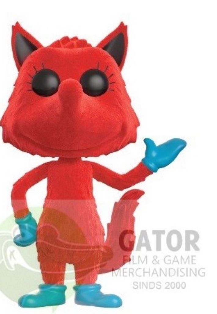 Fox in Socks (Flocked) - Dr. Seuss vinyl figure collectible [Barcode 889698130554] - Main Image 2