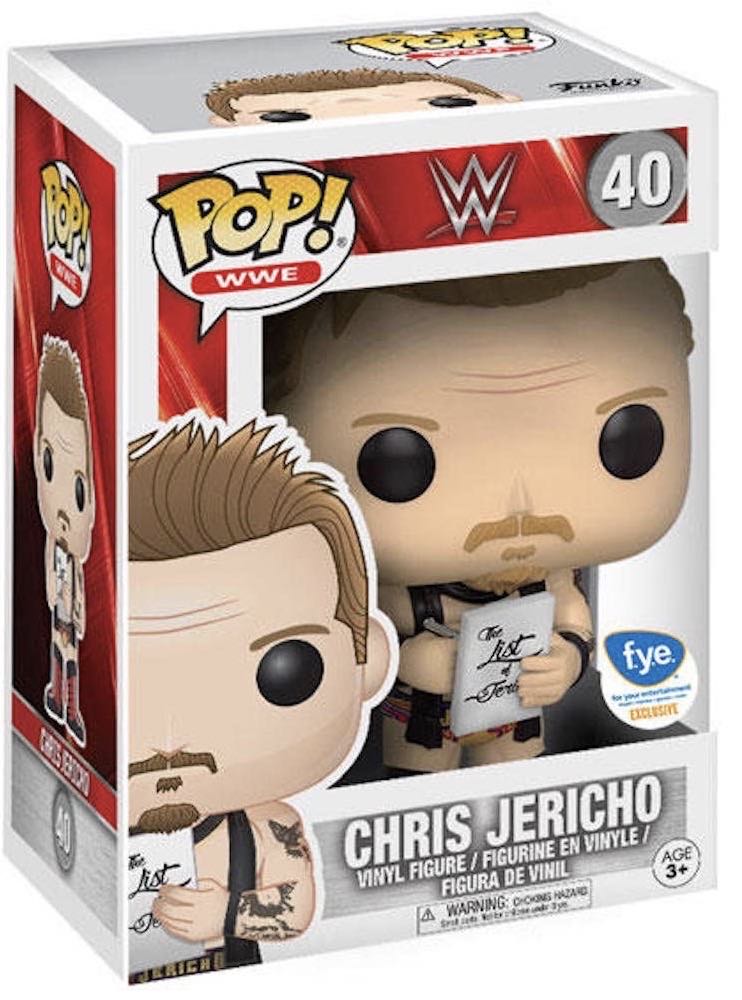 Chris Jericho - WWE vinyl figure collectible [Barcode 889698142533] - Main Image 3