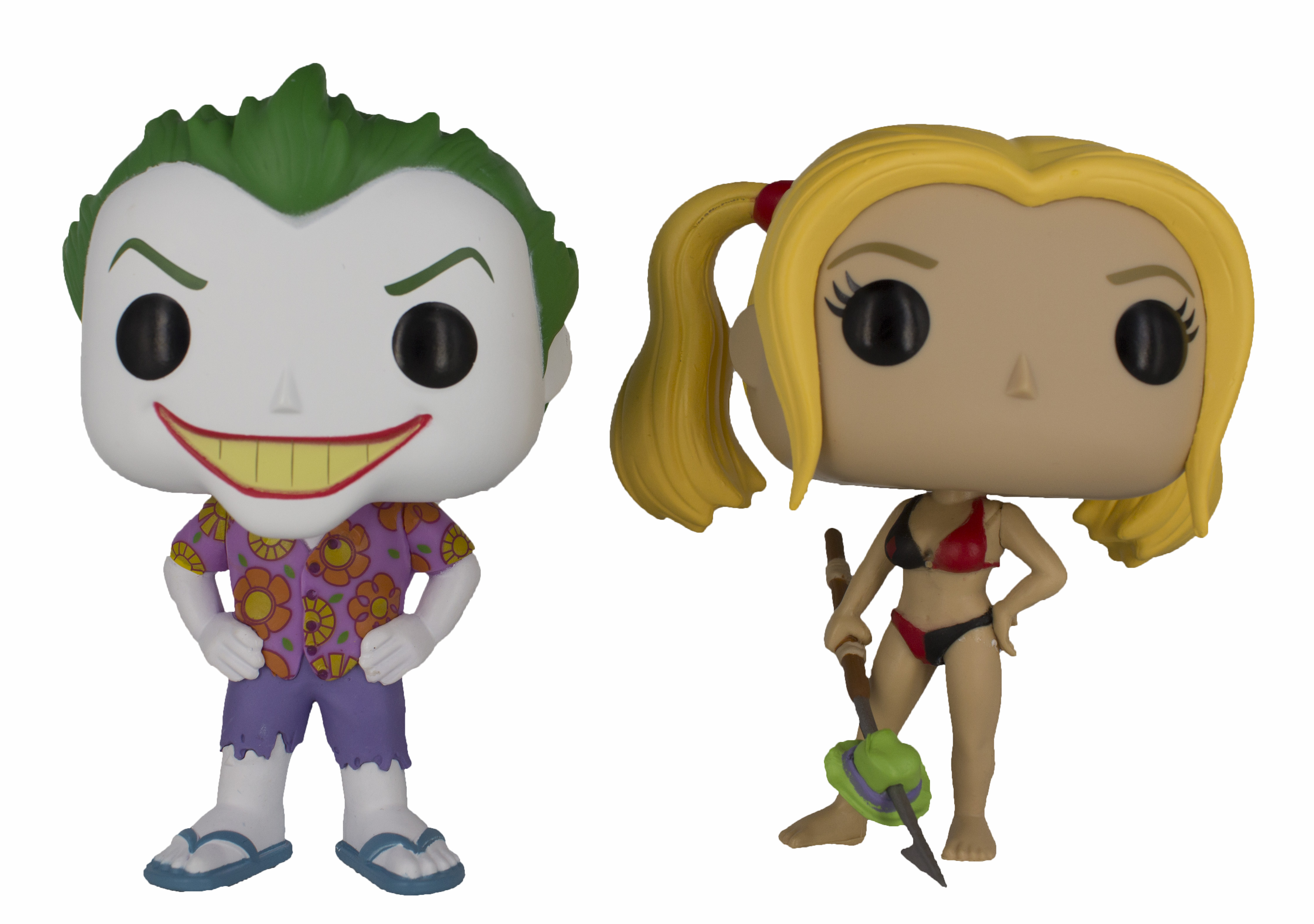 Joker [Beach] & Harley Quinn (2 Pack), The - Batman vinyl figure collectible - Main Image 2