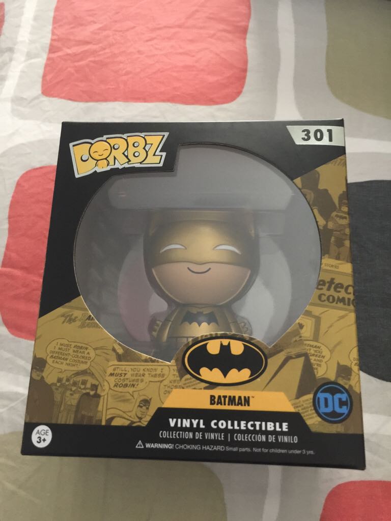 Batman Gold Midas Dorbz - Batman vinyl figure collectible [Barcode 889698138031] - Main Image 1