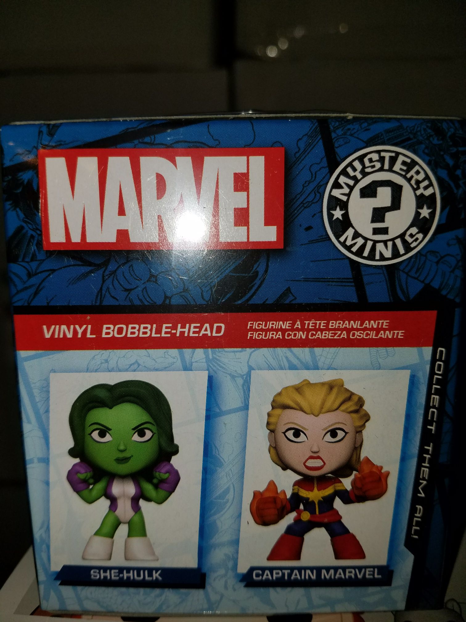 Marvel Mystery Minis Captain Marvel - Funko vinyl figure collectible - Main Image 2