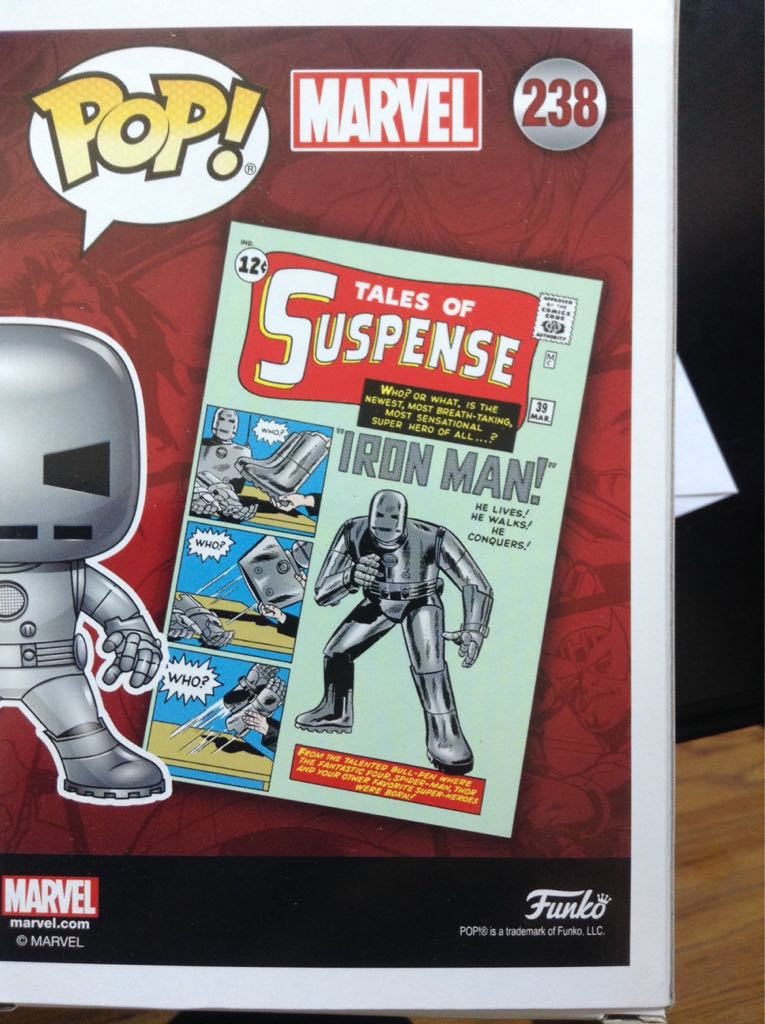 Marvel #238 Iron Man (Tales Of Suspense #39) - Marvel Universe vinyl figure collectible - Main Image 2