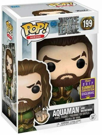 Aquaman and MotherBox - DC Universe vinyl figure collectible [Barcode 889698148672] - Main Image 3