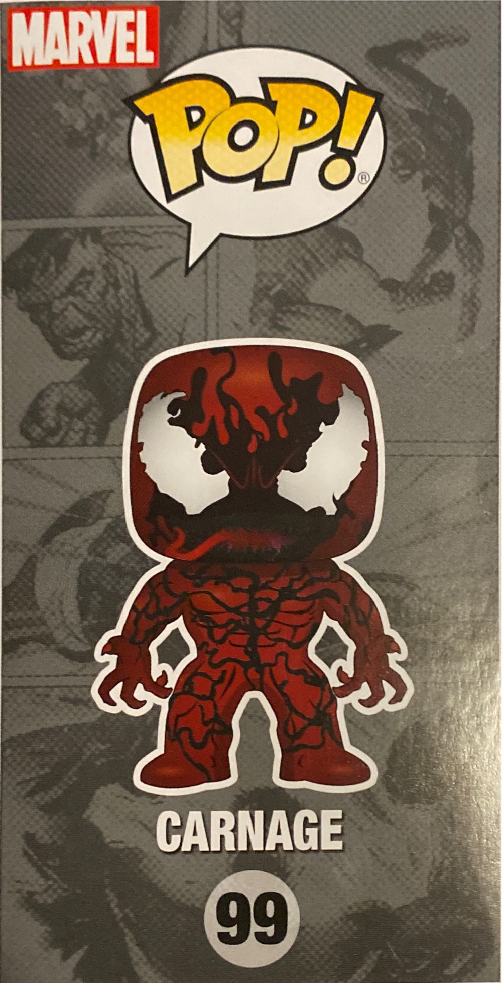 Carnage - Spider-Man vinyl figure collectible - Main Image 3
