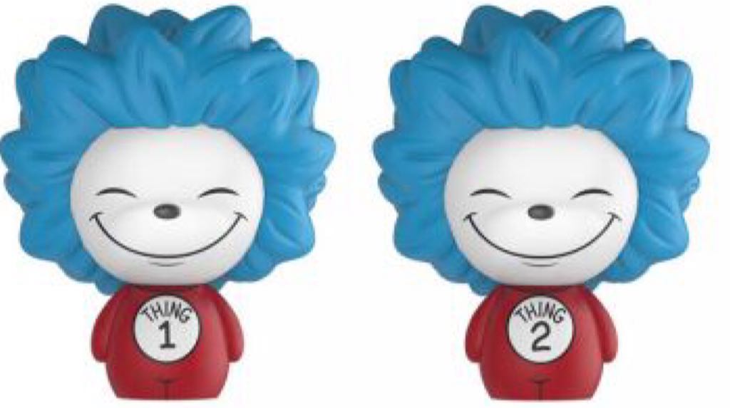Thing 1 And Thing 2 - Dr. Seuss vinyl figure collectible [Barcode 889698130233] - Main Image 2