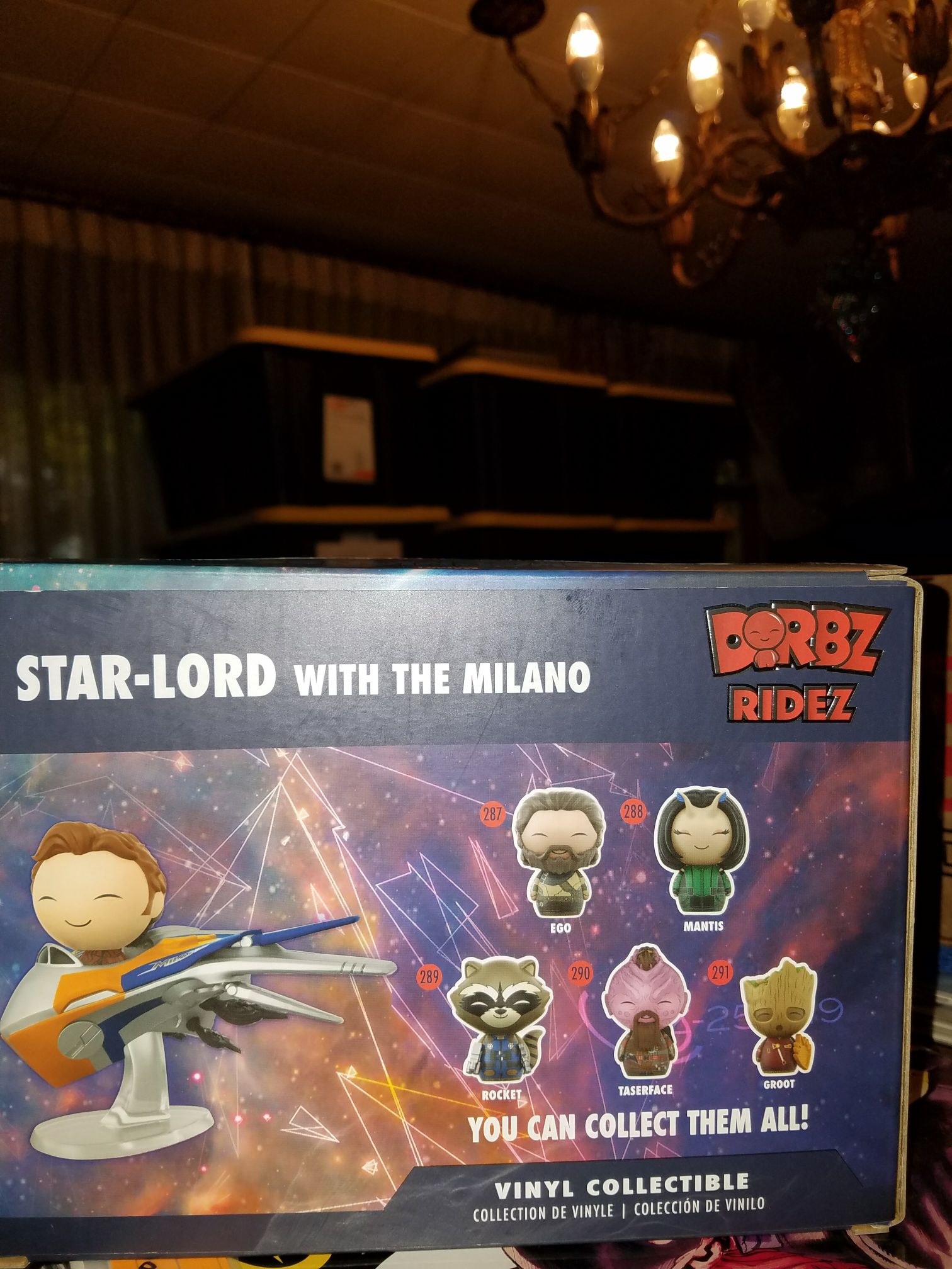 Dirbz Star-lord with the Milano - Guardians of the Galaxy vinyl figure collectible - Main Image 2