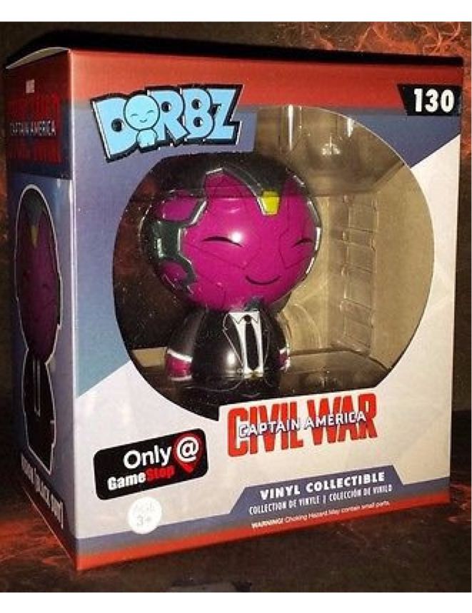 Dorbz: Vision (Gamestop) Exc  vinyl figure collectible - Main Image 2