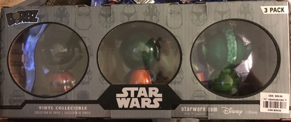 Greedo, Walrus Man & Snaggletooth - Star Wars vinyl figure collectible [Barcode 889698135665] - Main Image 2
