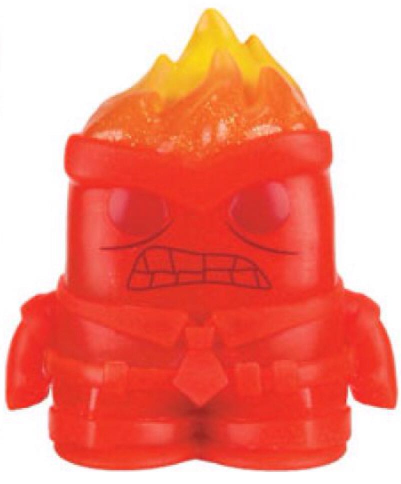 Anger #136 Crystal - Inside Out vinyl figure collectible - Main Image 2