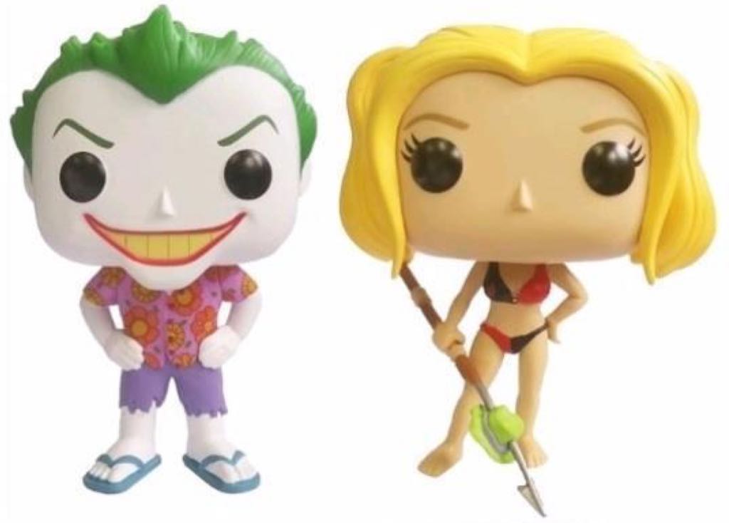 The Joker (Beach) & Harley Quinn - Batman vinyl figure collectible - Main Image 2