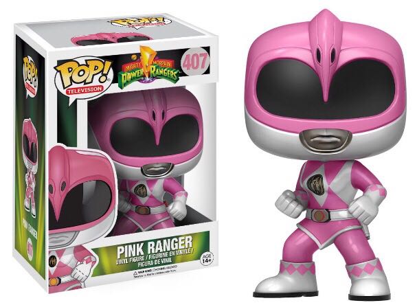 407 Pink Ranger - Mighty Morphin Power Rangers vinyl figure collectible - Main Image 2