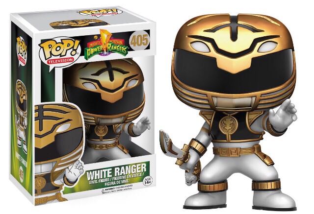 405 White Ranger - Mighty Morphin Power Rangers vinyl figure collectible - Main Image 2