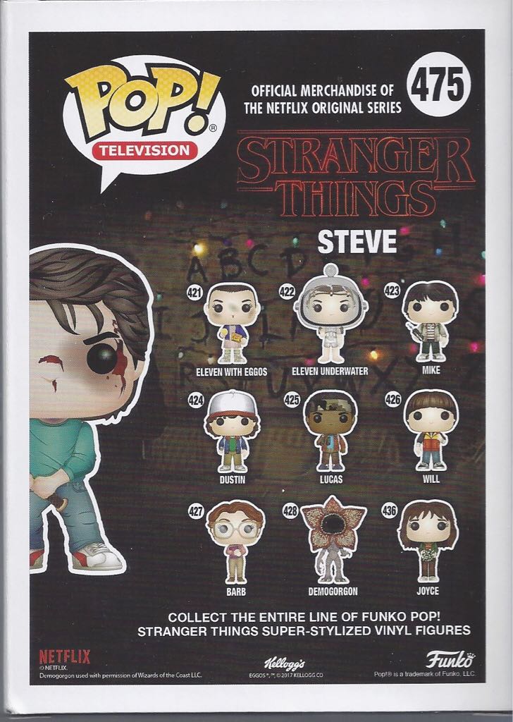 Steve - Stranger Things vinyl figure collectible - Main Image 2