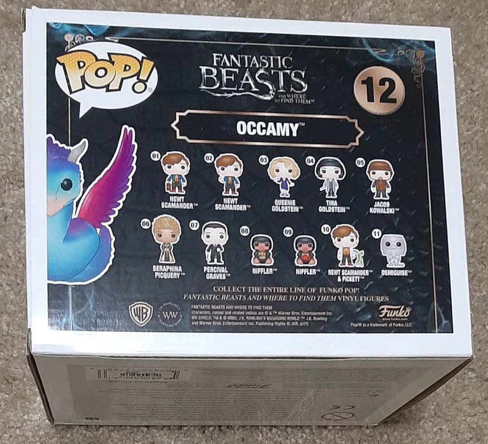Occamy - Fantastic Beasts And Where to Find Them vinyl figure collectible [Barcode 889698127486] - Main Image 4