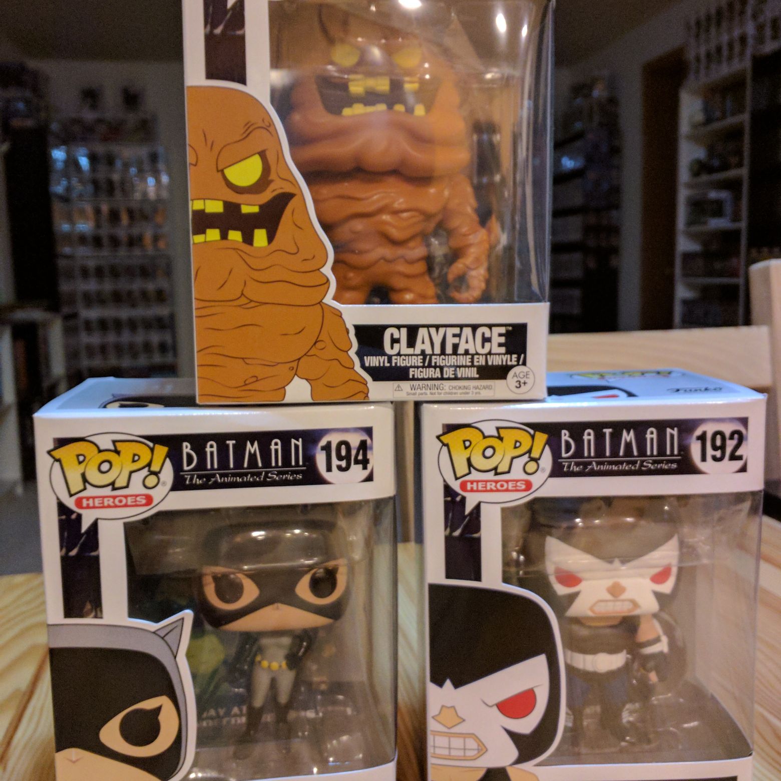 Clayface - Batman: The Animated Series vinyl figure collectible [Barcode 889698136433] - Main Image 2