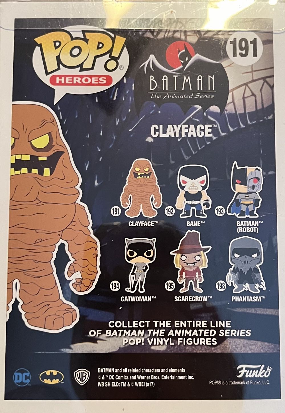 Clayface - Batman: The Animated Series vinyl figure collectible [Barcode 889698136433] - Main Image 4