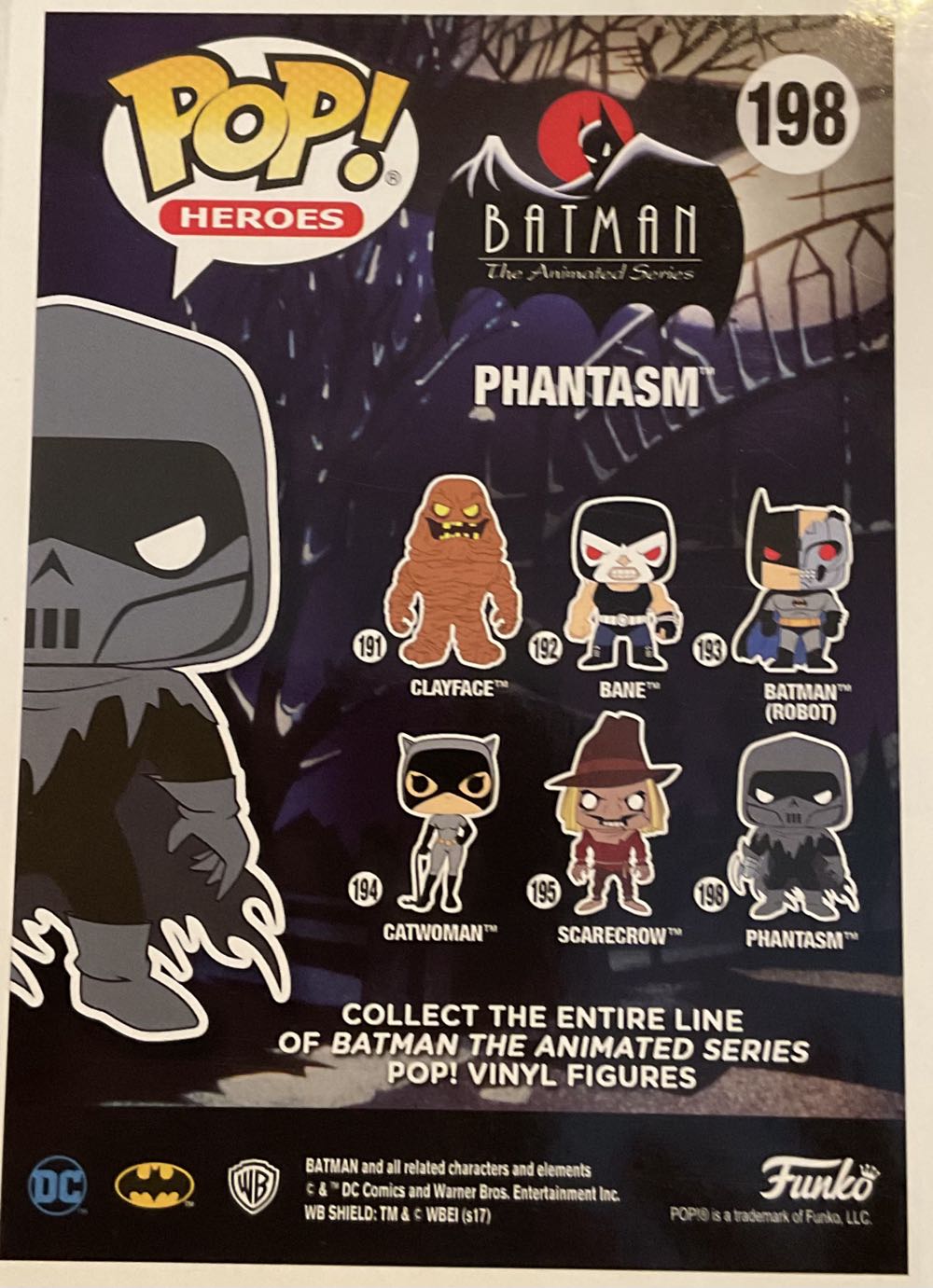 Phantasm - Batman: The Animated Series vinyl figure collectible [Barcode 889698136501] - Main Image 3