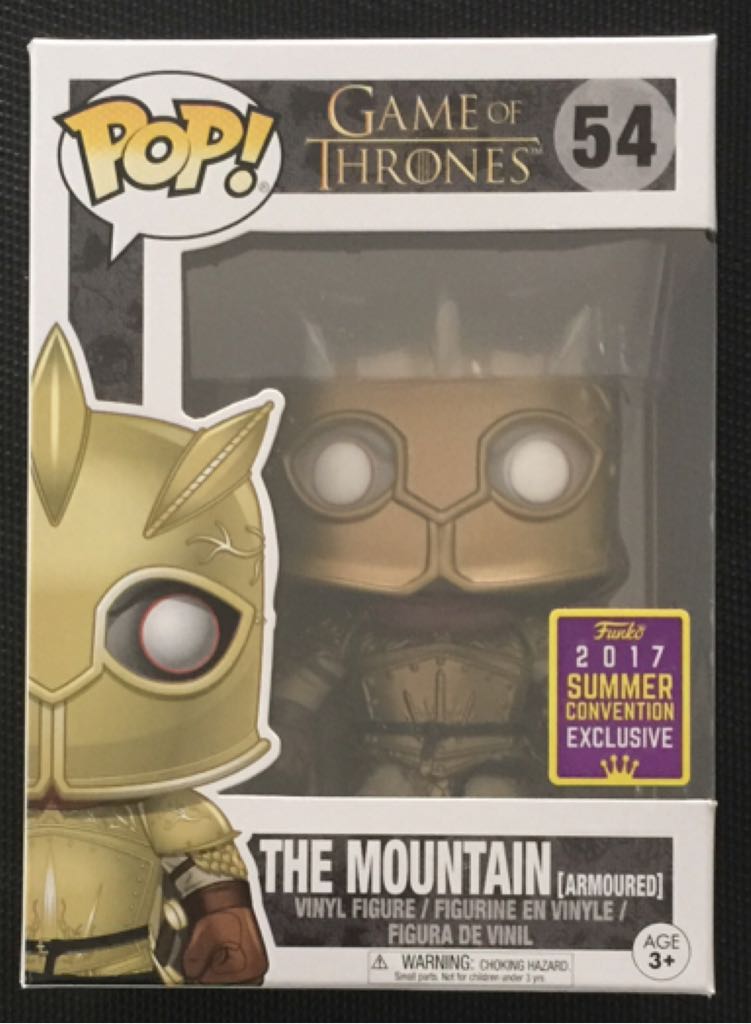 Game Of Thrones: The Mountain (Armoured) - Game of Thrones vinyl figure collectible [Barcode 889698122214] - Main Image 2