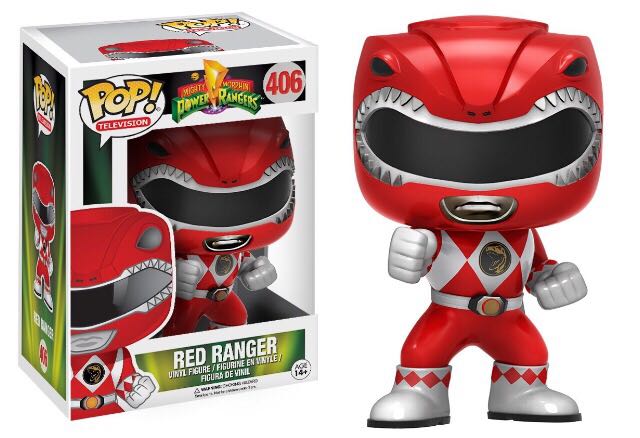 406 Red Ranger - Mighty Morphin Power Rangers vinyl figure collectible - Main Image 2