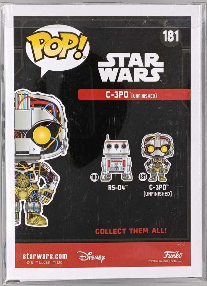 C-3PO Unfinished - Star Wars vinyl figure collectible - Main Image 4