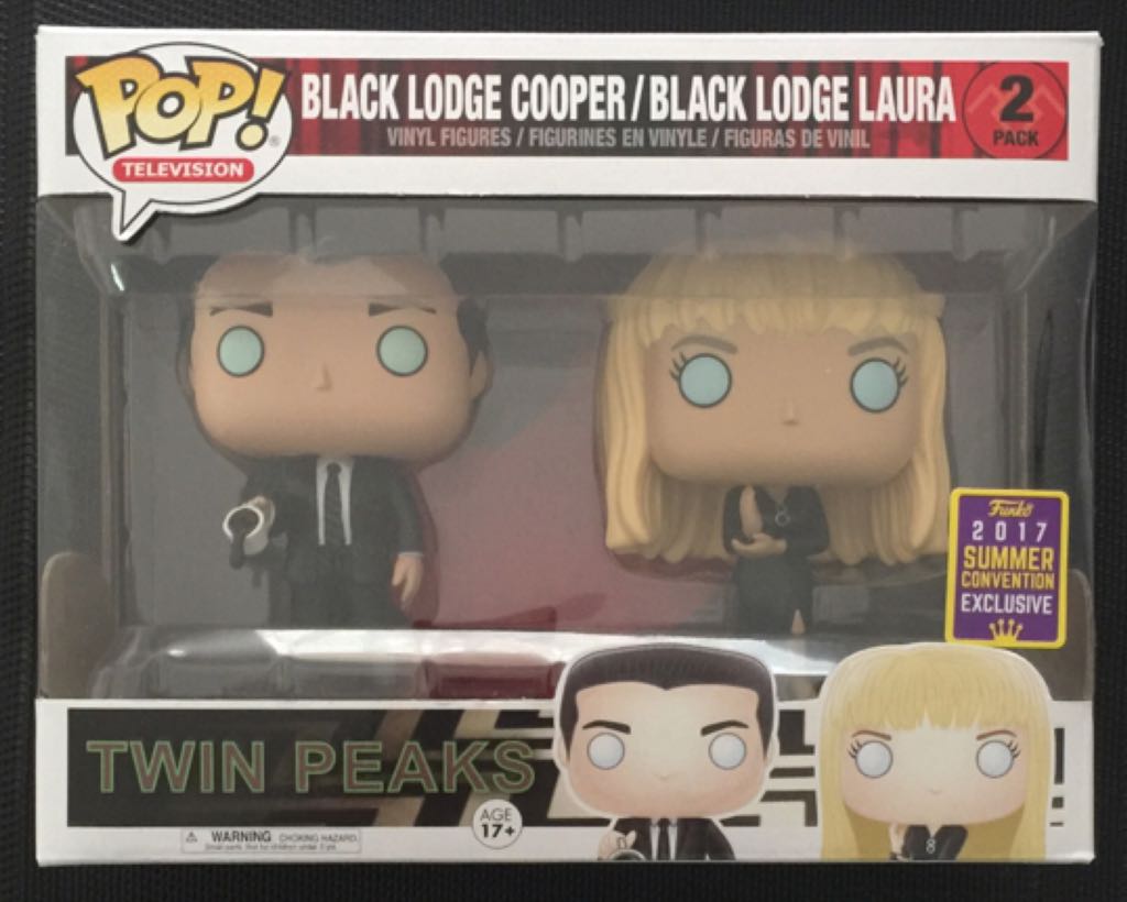 Black Lodge Cooper/ Black Lodge Laura - Twin Peaks vinyl figure collectible [Barcode 889698131841] - Main Image 2