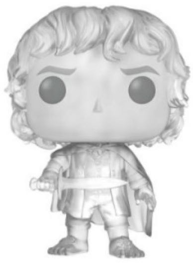 Frodo Baggins (Invisible) #444 - The Lord of the Rings vinyl figure collectible - Main Image 2