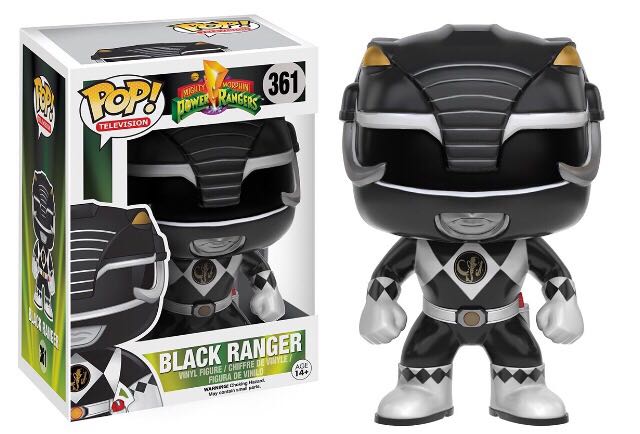 361 Black Ranger - Mighty Morphin Power Rangers vinyl figure collectible - Main Image 2