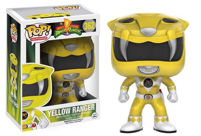 362 Yellow Ranger - Mighty Morphin Power Rangers vinyl figure collectible - Main Image 2