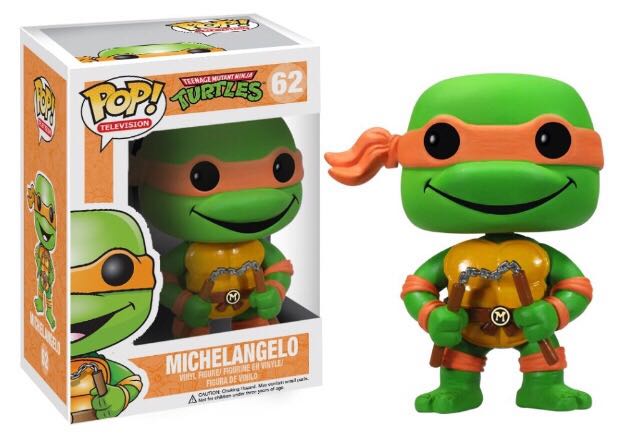 Michelangelo - Teenage Mutant Ninja Turtles vinyl figure collectible - Main Image 2