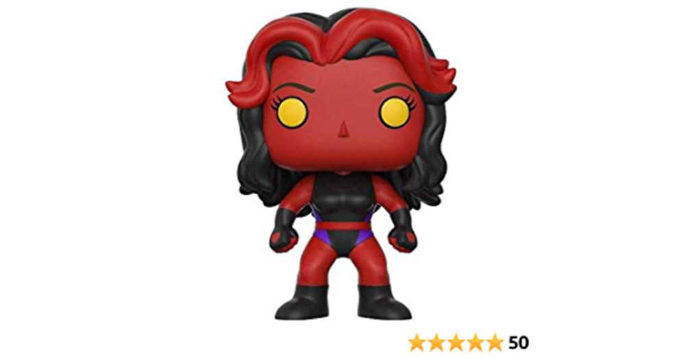 Red She-Hulk - Marvel Universe vinyl figure collectible [Barcode 889698203708] - Main Image 3