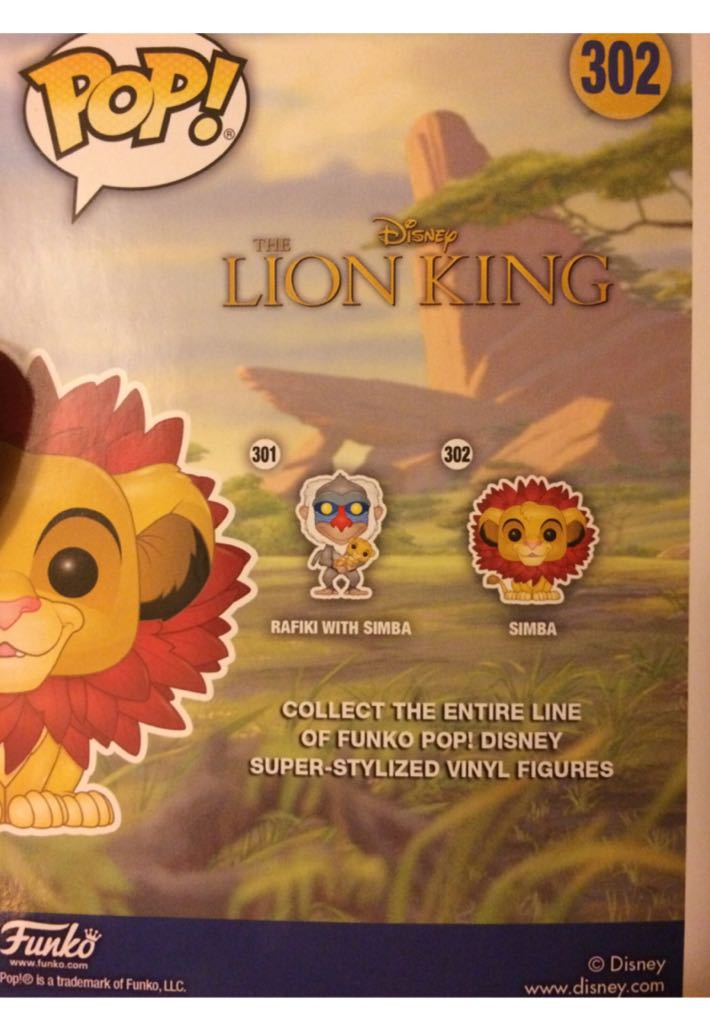 Simba - Disney vinyl figure collectible [Barcode 889698200943] - Main Image 2