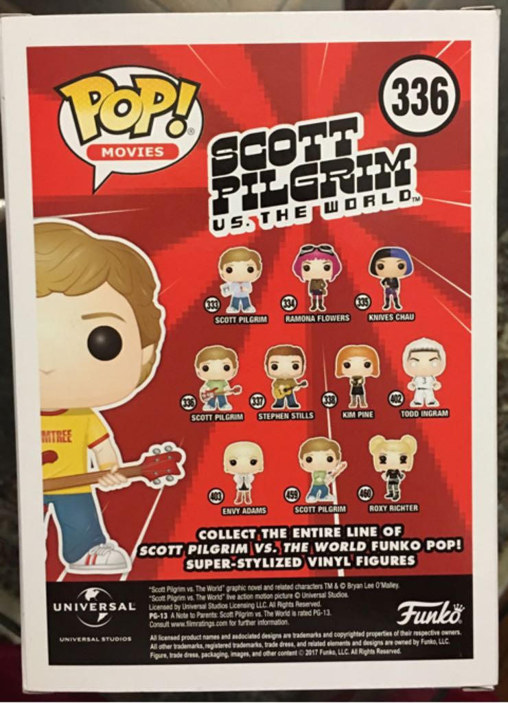 Scott Pilgrim $53  vinyl figure collectible [Barcode 889698151795] - Main Image 2