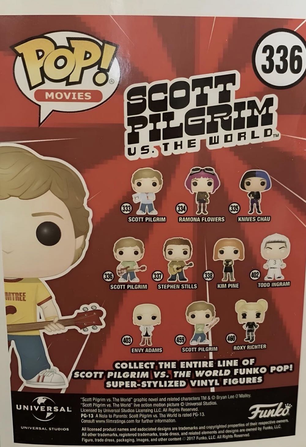 Scott Pilgrim $53  vinyl figure collectible [Barcode 889698151795] - Main Image 4