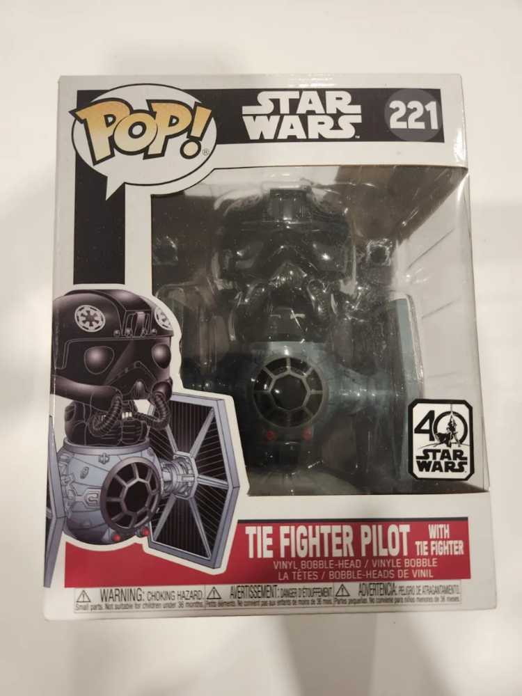 TIE Fighter Pilot With TIE Fighter - Star Wars vinyl figure collectible - Main Image 3