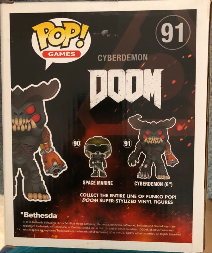 Cyberdemon - Doom vinyl figure collectible - Main Image 2