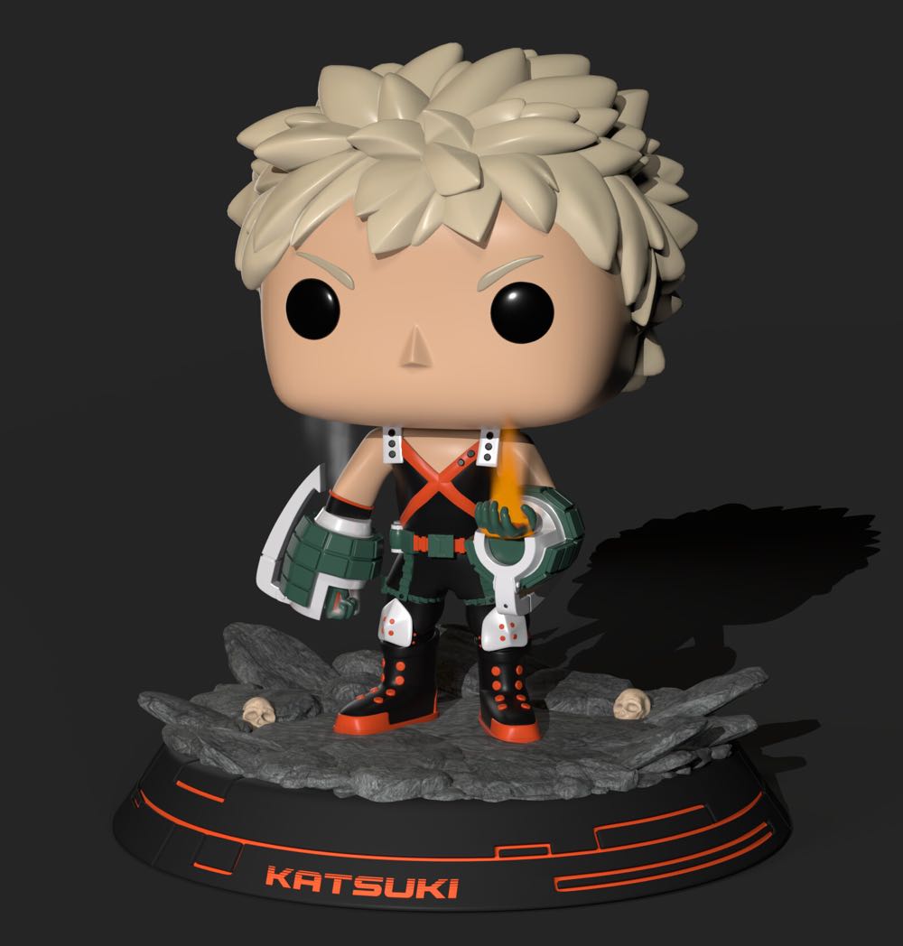 Katsuki - My Hero Academia vinyl figure collectible [Barcode 889698123822] - Main Image 4