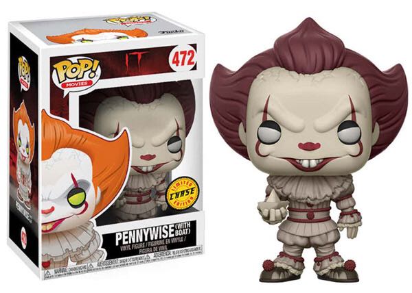 Pennywise (With Boat) - It vinyl figure collectible [Barcode 889698201766] - Main Image 2